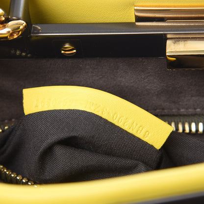 Fendi Vitello Seta Medium Peekaboo Iconic Satchel Cedro 10 of 10