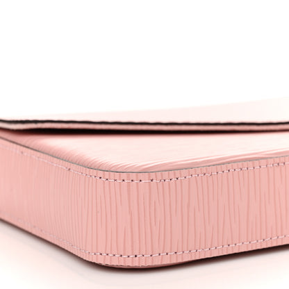 Louis Vuitton Epi Pochette Felicie Rose Ballerine 10 of 11