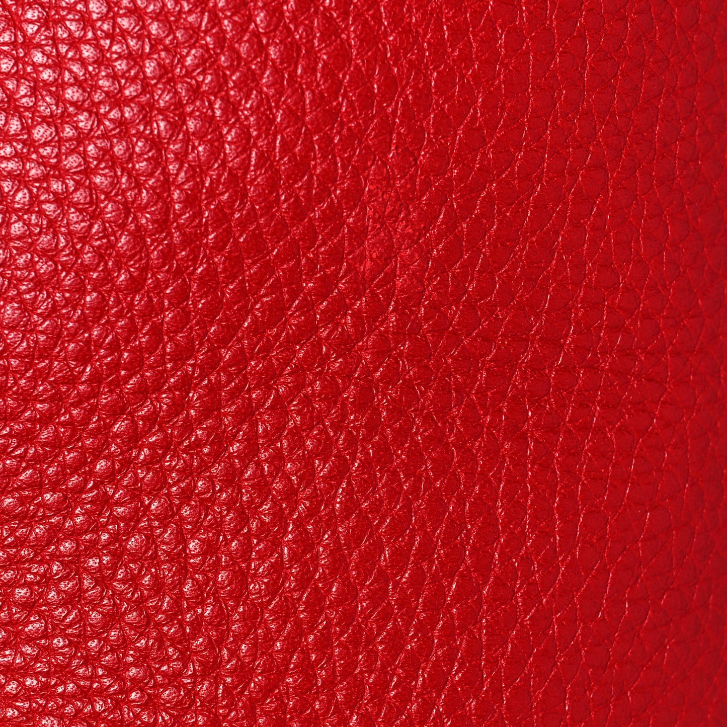Pebbled Calfskin Small Soho Drawstring Backpack Tabasco Red