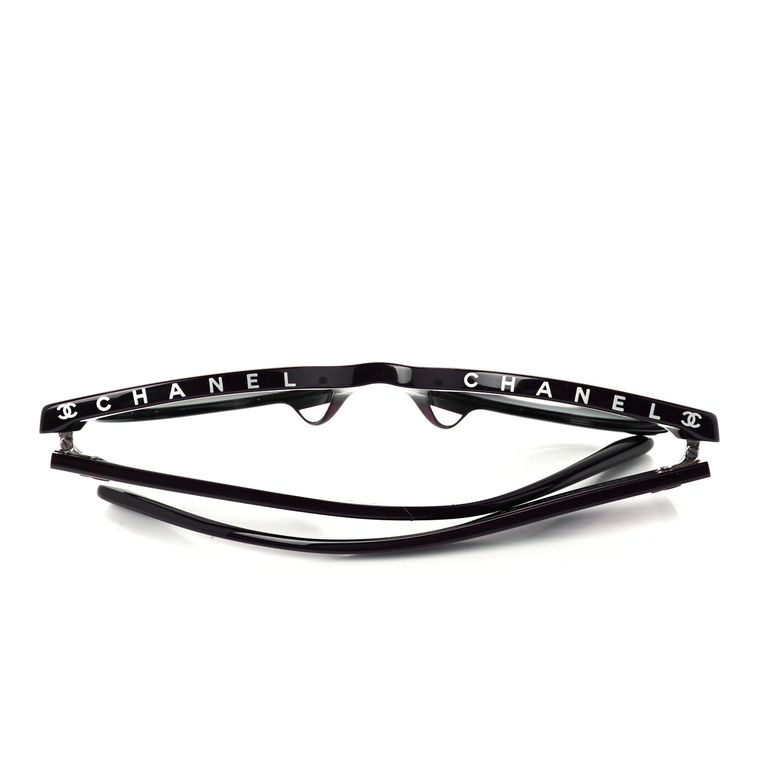 Chanel Acetate CC Butterfly Sunglasses 5414-A Black 8 of 9