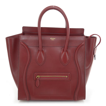 Celine Smooth Calfskin Mini Luggage Bag Red 1 of 7