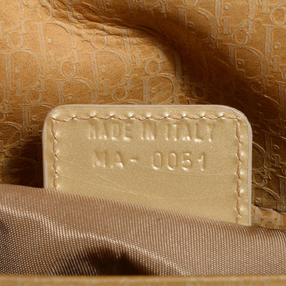 Christian Dior Suede Diorissimo Mini Lady Dior Gold 7 of 8