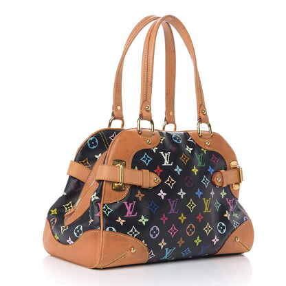 Louis Vuitton Monogram Multicolor Claudia Black 2 of 15