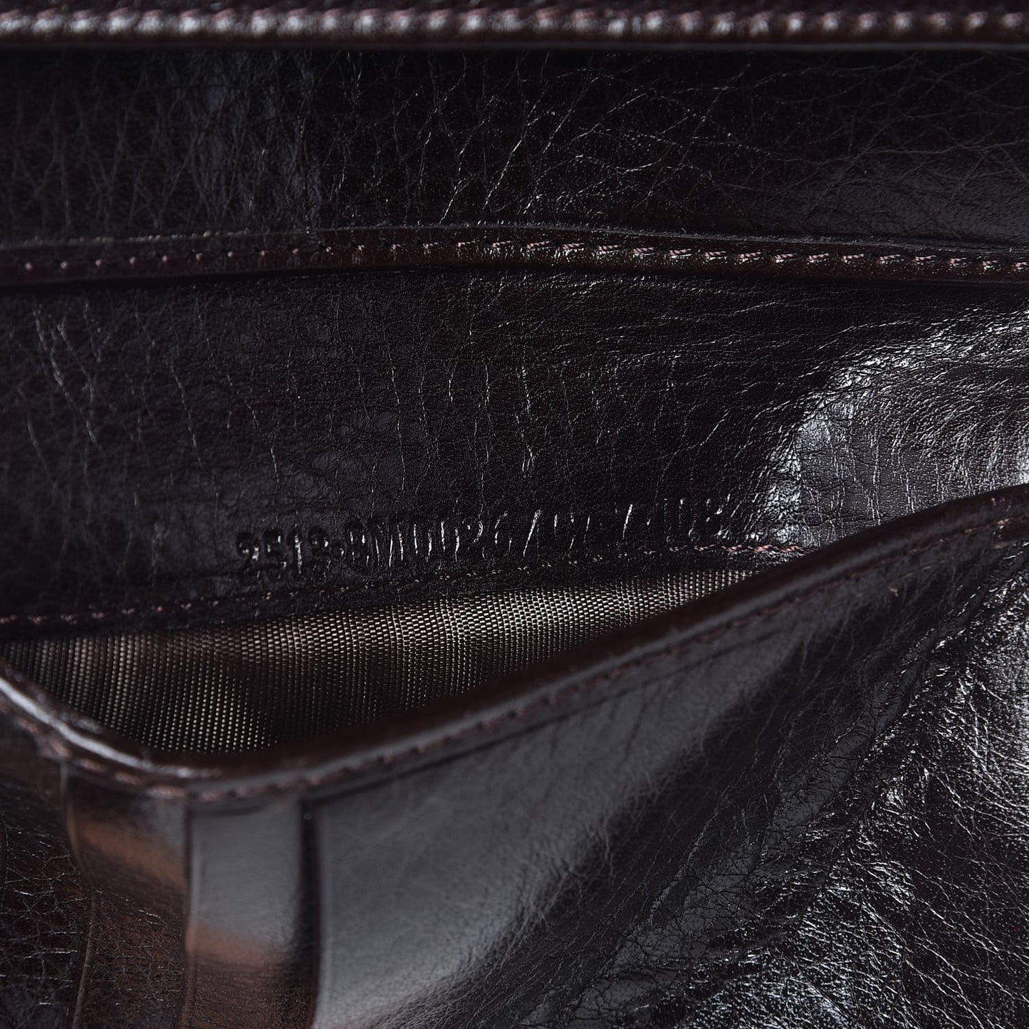 Zucca Flap Wallet Tobacco