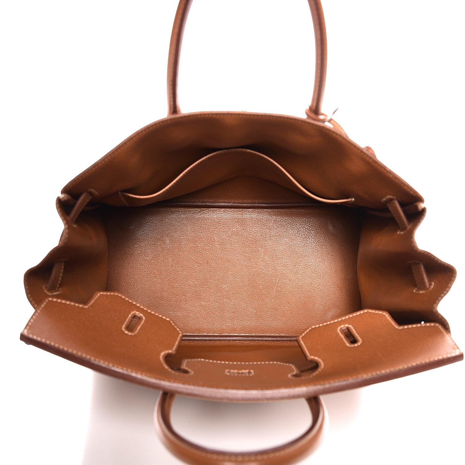 Hermes Courchevel HAC Birkin 32 Gold 8 of 37