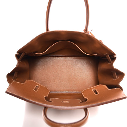 Hermes Courchevel HAC Birkin 32 Gold 8 of 37