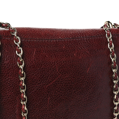 Mulberry Small Classic Grain Calfskin Small Lily Flap Oxblood 13 of 13