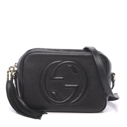 Gucci Pebbled Calfskin Small Soho Disco Bag Black 1 of 11