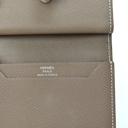 Hermes Epsom Mini Bearn Wallet Etoupe 6 of 6