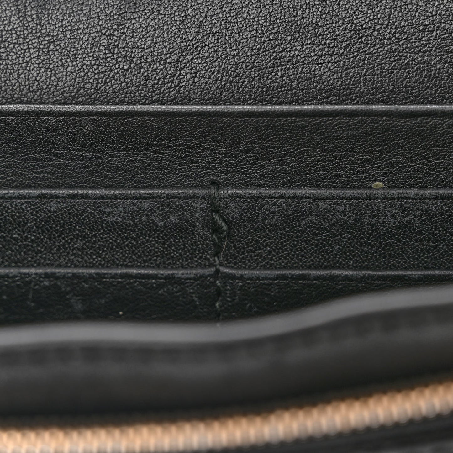 Microguccissima Crossbody Wallet Black