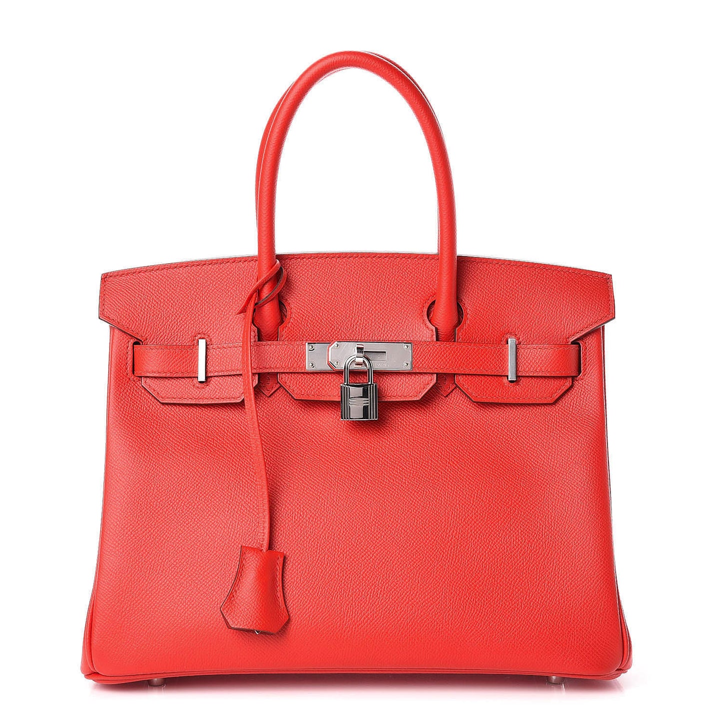 Epsom Birkin 30 Rouge De Coeur