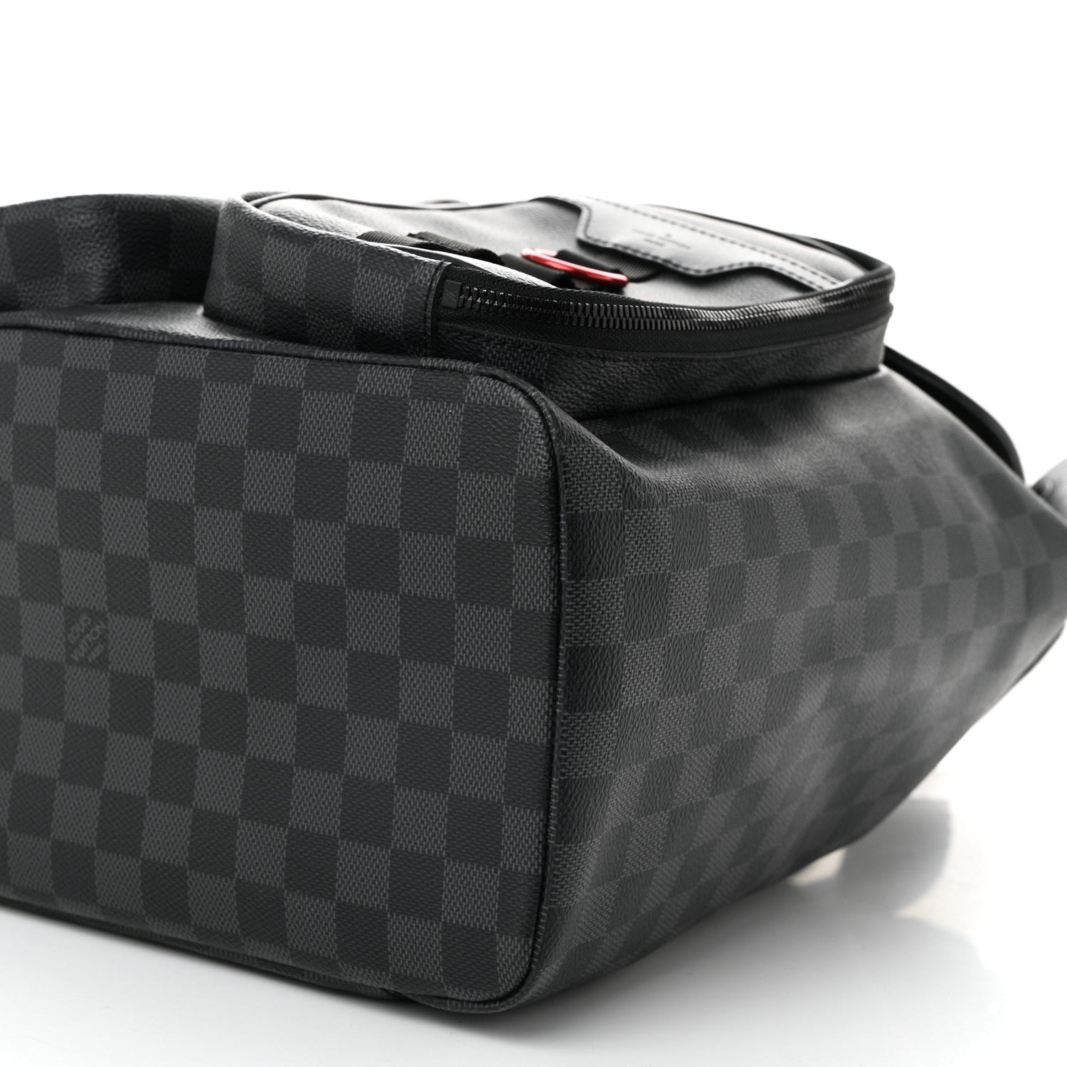 Louis Vuitton Damier Graphite Utility Backpack Red 9 of 9