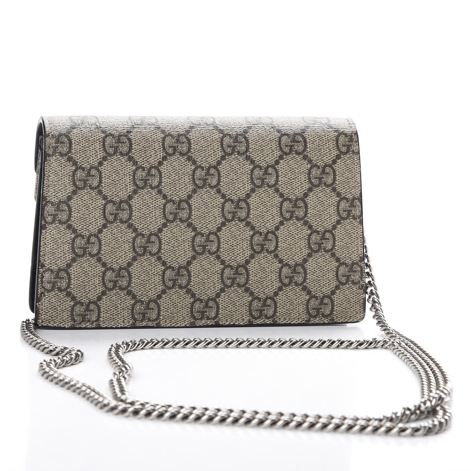 Gucci GG Supreme Monogram Super Mini Dionysus Shoulder Bag Black 2 of 10