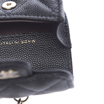 Chanel Caviar Quilted Airpods Pro Case Black 8 of 10