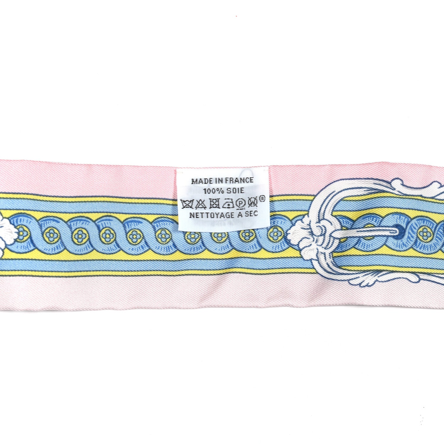 Hermes Silk Bride De Cour Twilly Rose Pale Ciel 2 of 4