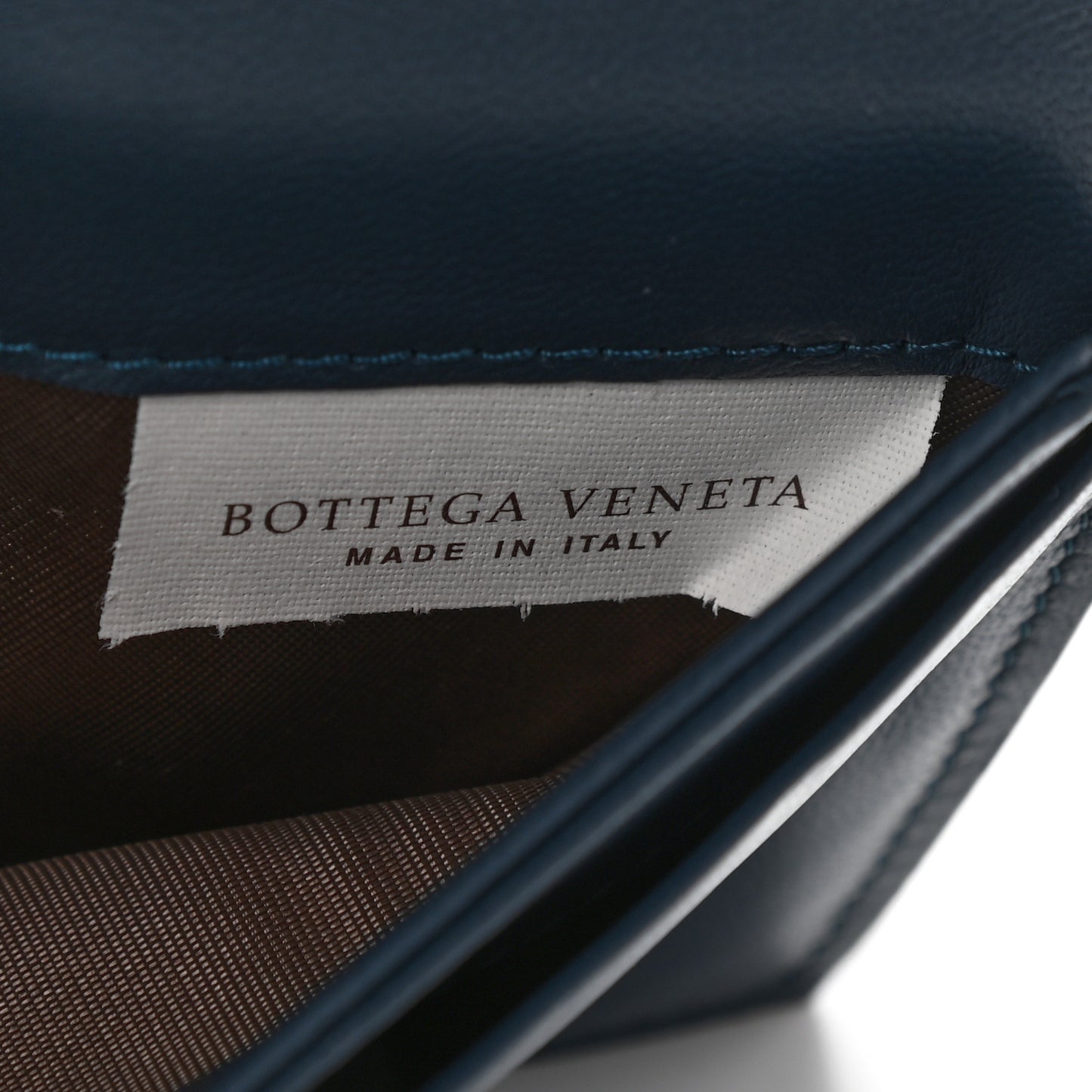 Nappa Intrecciato Continental Wallet Krim