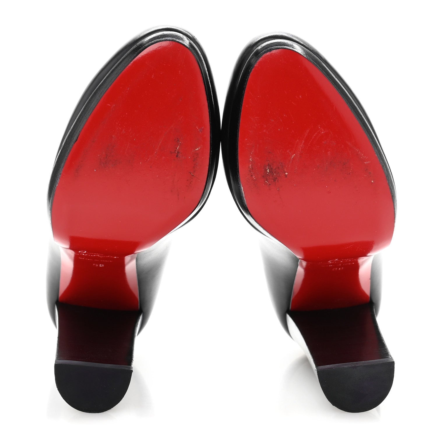 Christian Louboutin Kid Leather Grapi 120 Platform Pumps 39 Black 6 of 9