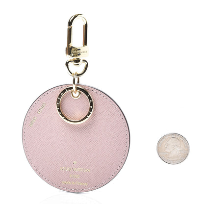 Louis Vuitton Monogram 2020 Christmas Animation Big Wheel Bag Charm Key Ring Rose Ballerine 2 of 4