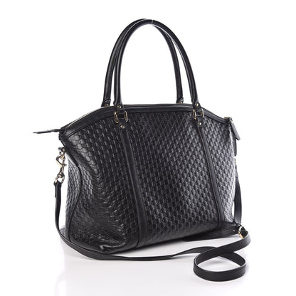 Gucci Soft Microguccissima Dome Satchel Black 3 of 12