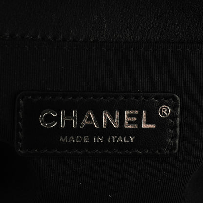 Chanel Lambskin Quilted Medium Boy Flap Black 7 of 8