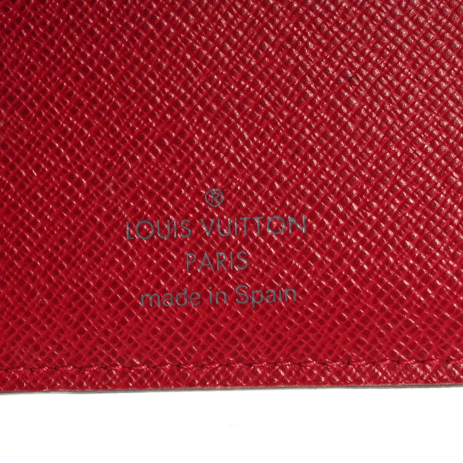 Louis Vuitton Monogram Insolite Wallet Red 6 of 7
