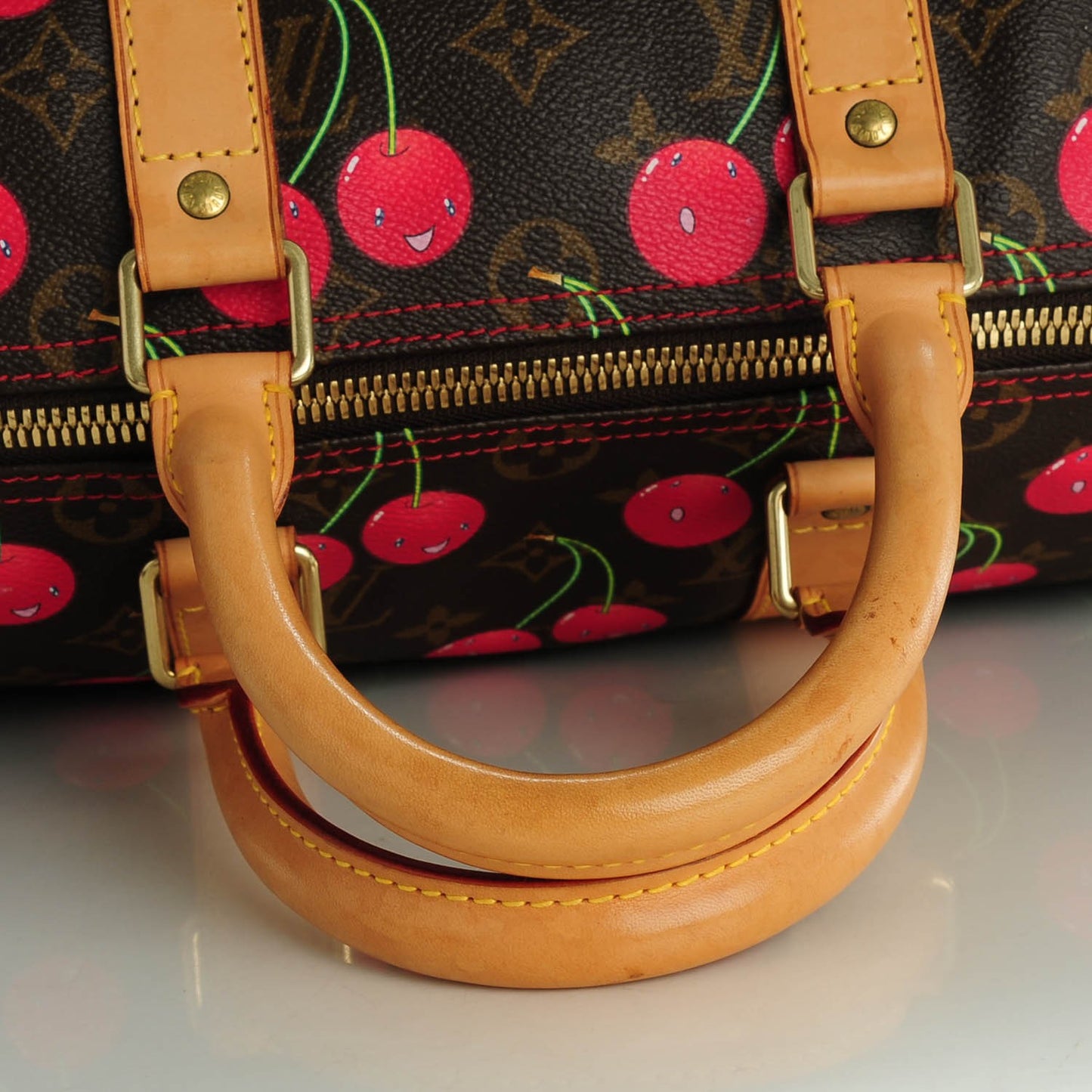 Monogram Cerises Keepall 45