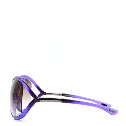 Tom Ford Acetate Whitney Crossover Sunglasses TF9 Purple 3 of 7