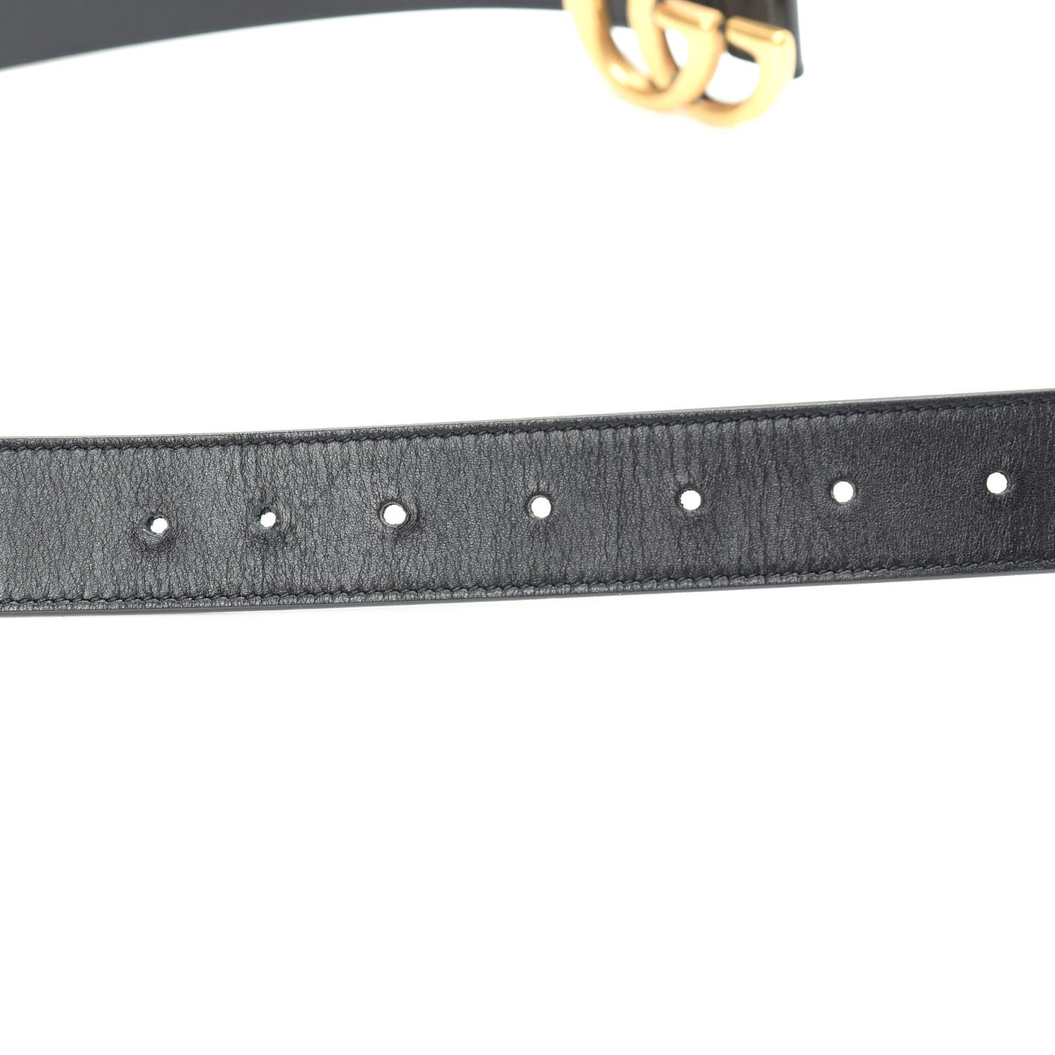 Gucci Moon Calfskin Double G 30mm Belt 105 42 Black 3 of 5