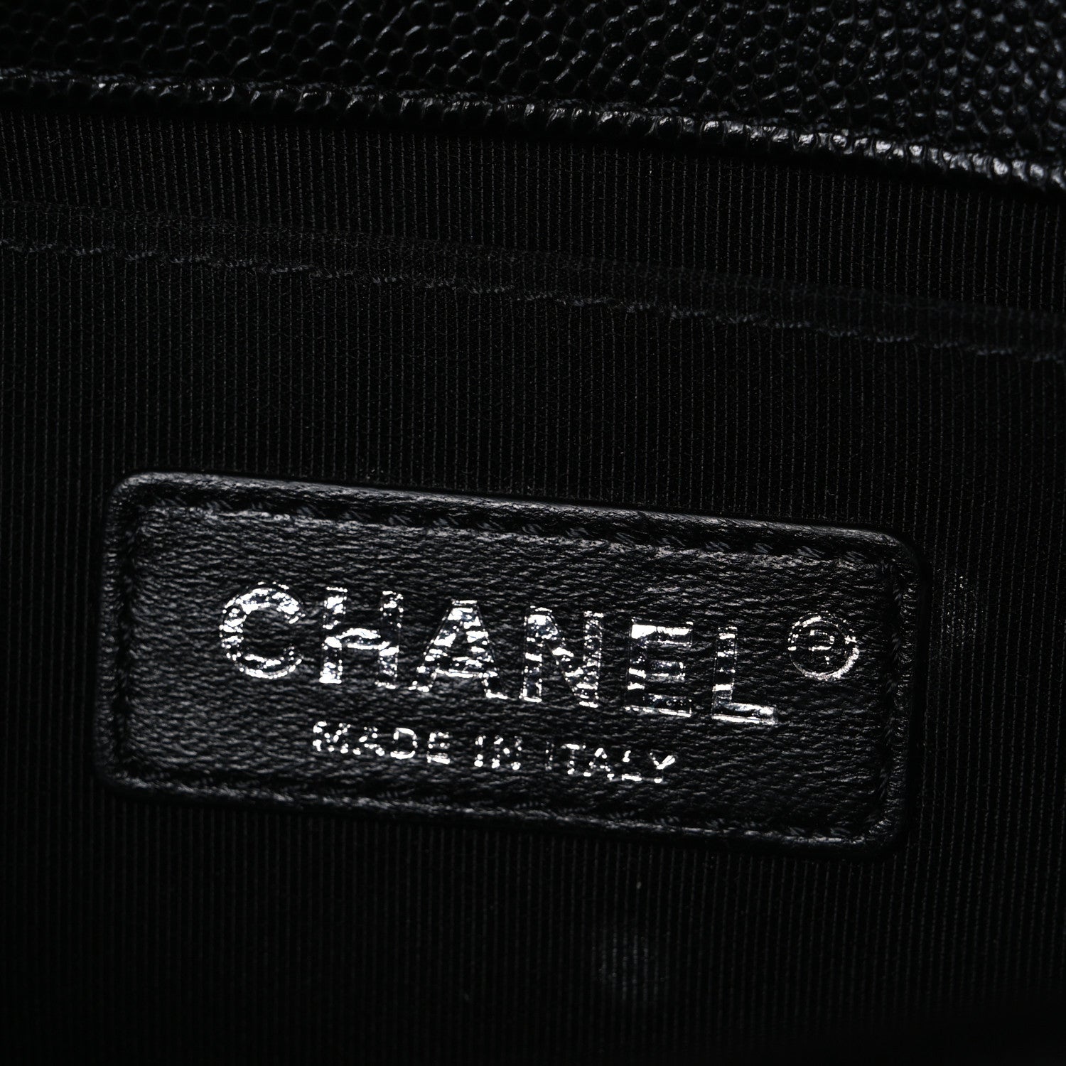 Chanel Caviar Quilted Small Boy Flap Black 6 of 10