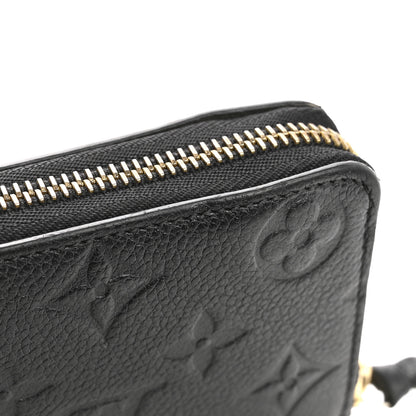 Louis Vuitton Empreinte Clemence Wallet Black 10 of 11