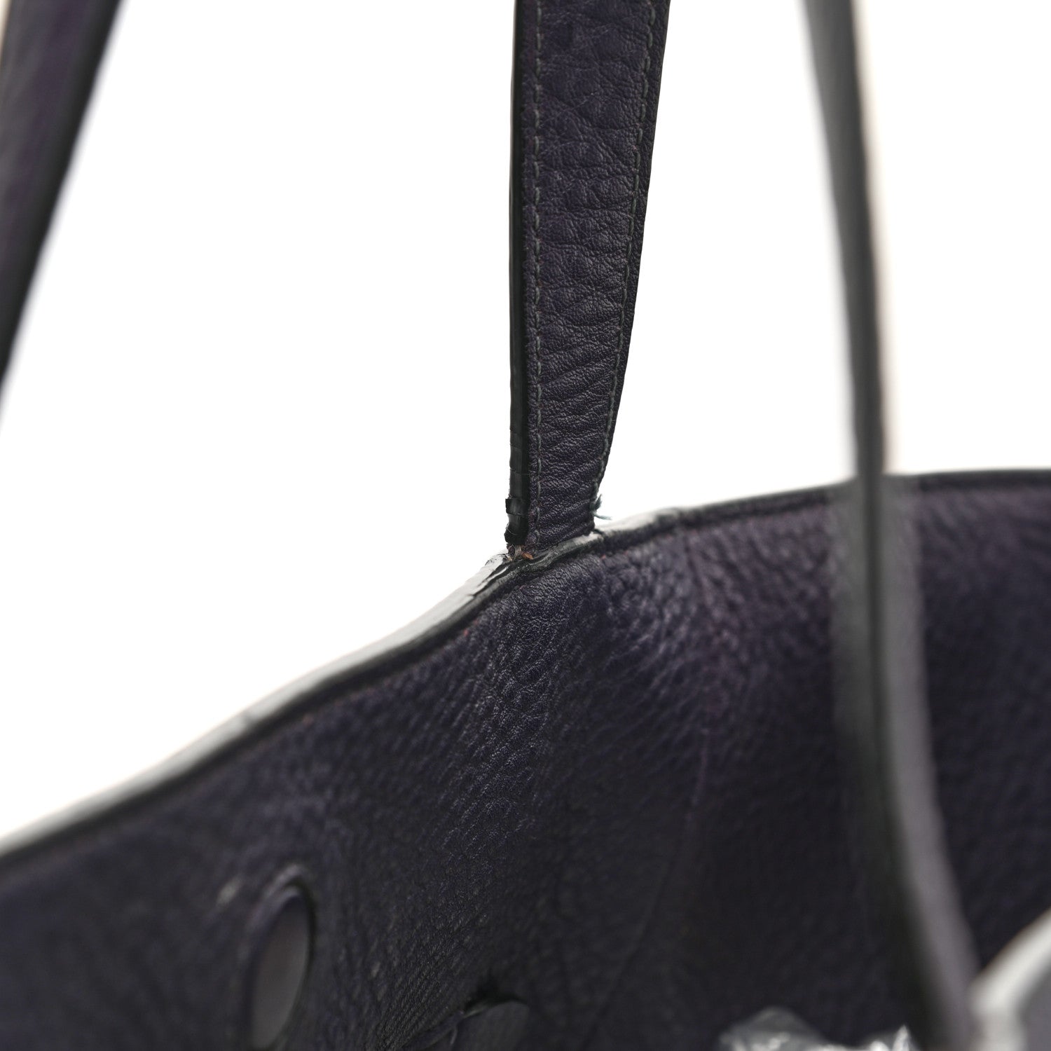 Prada Vitello Daino Tote Melanzana 14 of 19