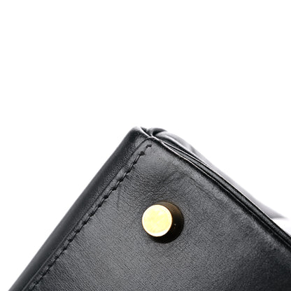 Hermes Box Kelly Retourne 28 Black 10 of 10