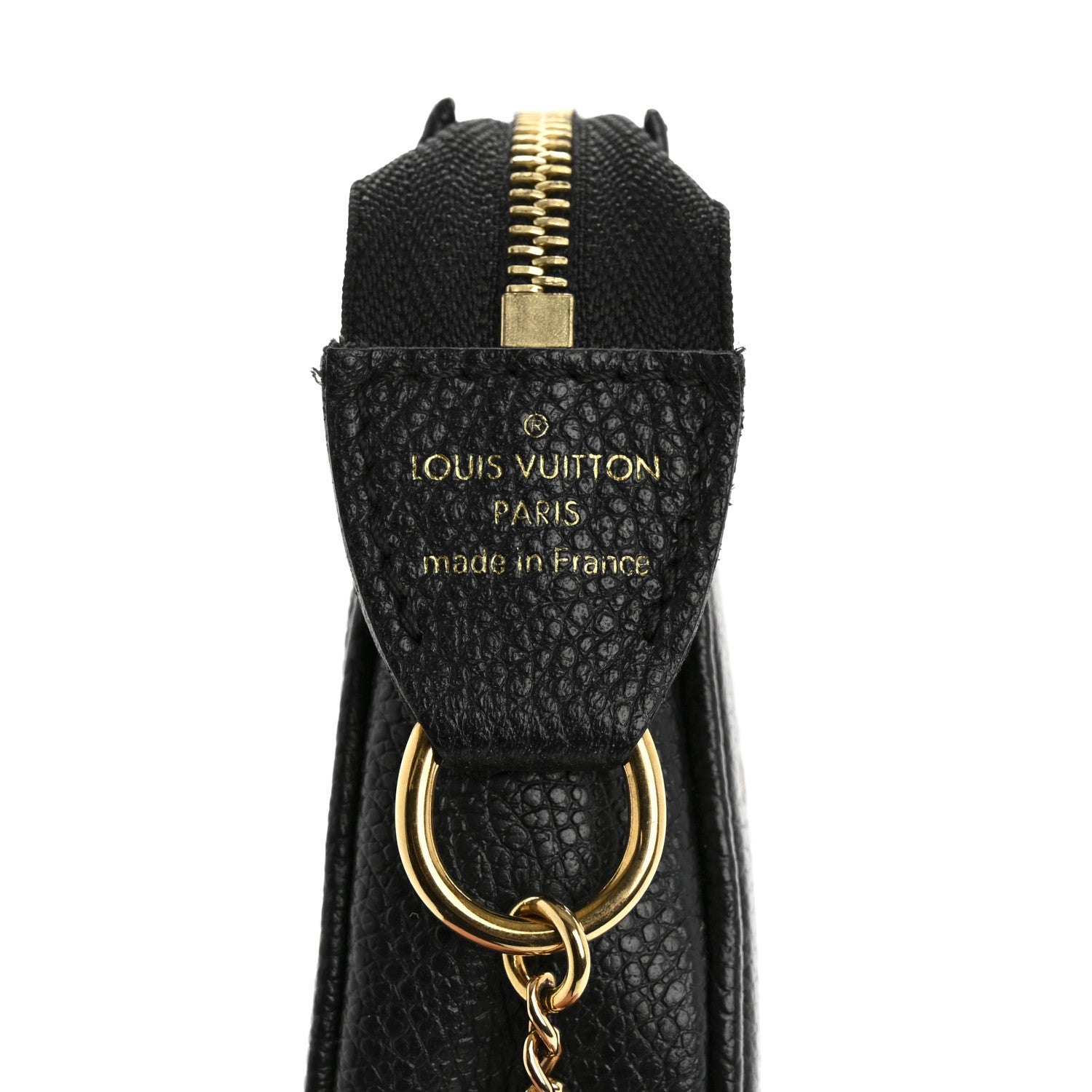 Louis Vuitton Empreinte Monogram Giant Mini Pochette Accessories Black 6 of 9