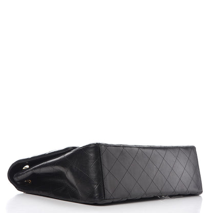 Chanel Lambskin Quilted Maxi Single Flap Black 4 of 11