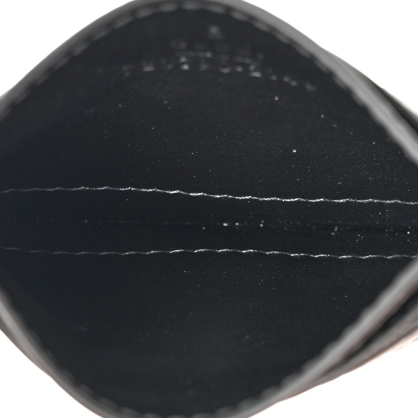 Calfskin GG Matelasse Card Holder  Black