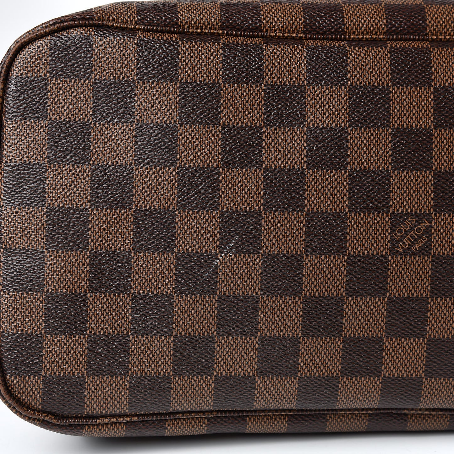 Damier Ebene Neo Neverfull MM Rose Ballerine
