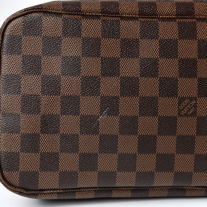 Louis Vuitton Damier Ebene Neo Neverfull MM Rose Ballerine 14 of 16