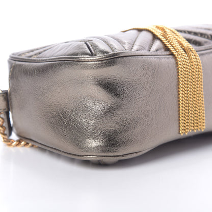 Stella McCartney Metallic Alter Nappa Star Patch Shoulder Bag Gold 9 of 10