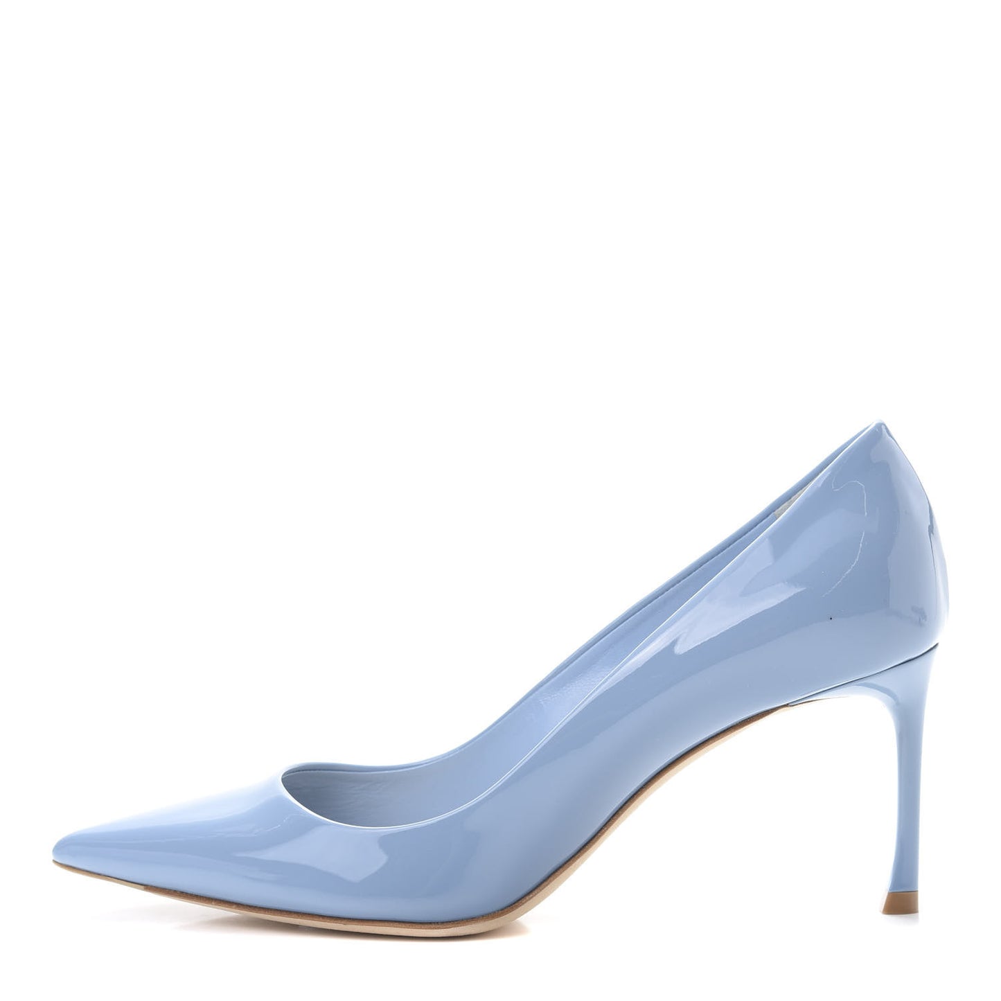 Patent Dioressence Pointed Toe Pumps 36.5 Celeste