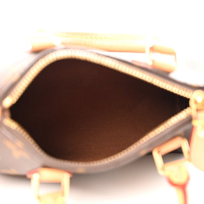 Louis Vuitton LOUIS VUITTON Monogram Nano Speedy Bandouliere 5 of 15
