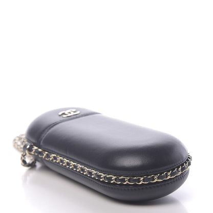 Chanel Lambskin Chain Around Phone Holder Black 4 of 10