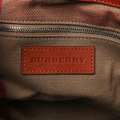 Burberry Grainy Calfskin House Check Small Maidstone Burnt Sienna 5 of 8