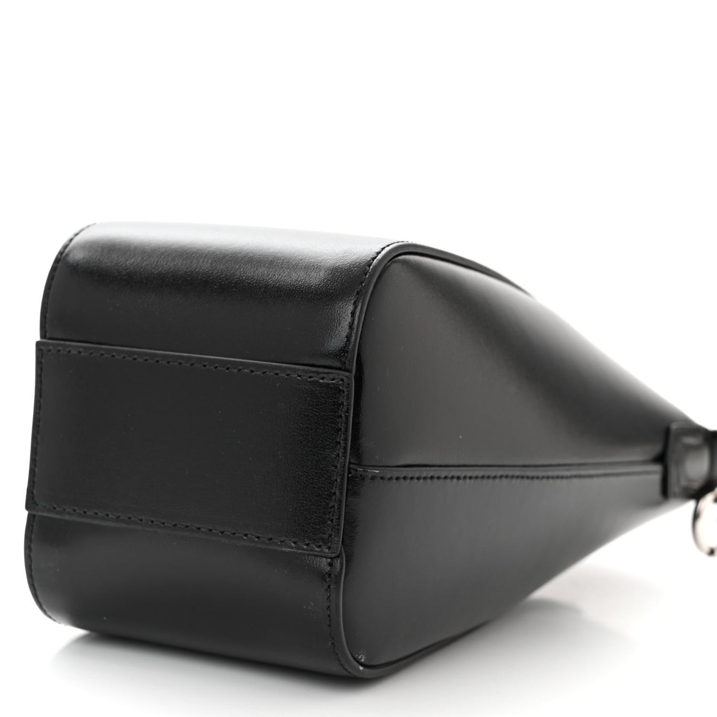 Calfskin Mini Vertical Antigona Black
