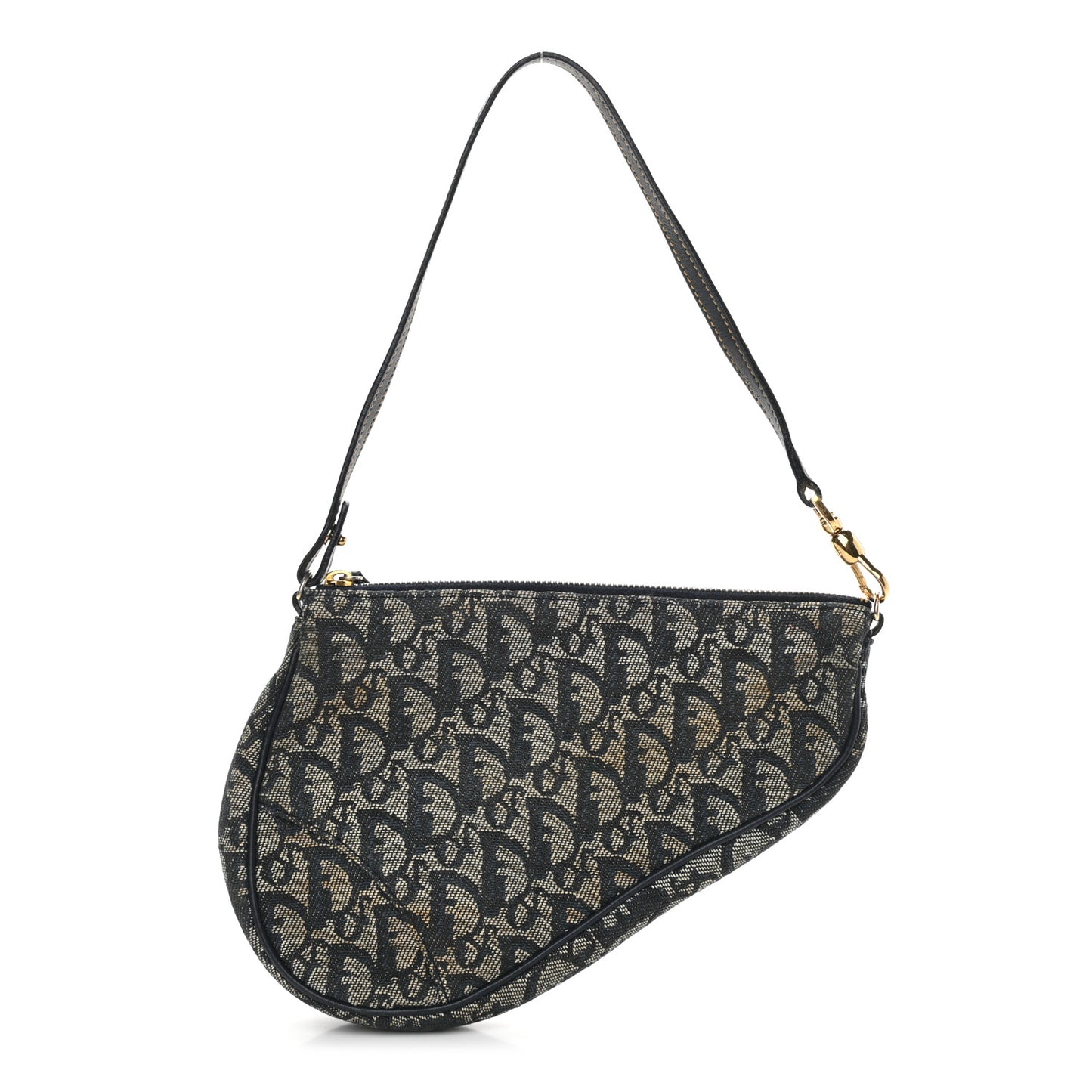 Monogram Mini Saddle Pochette Navy