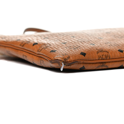 MCM Visetos Crossbody Pouch Cognac 13 of 29