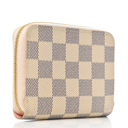 Louis Vuitton Damier Azur 2018 Christmas Animation Zippy Coin Purse 3 of 8