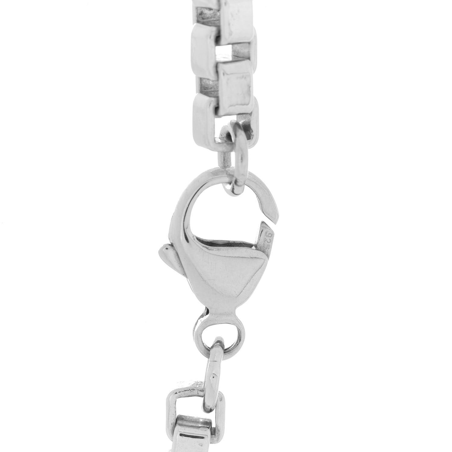 Sterling Silver Venetian Link ID Bracelet