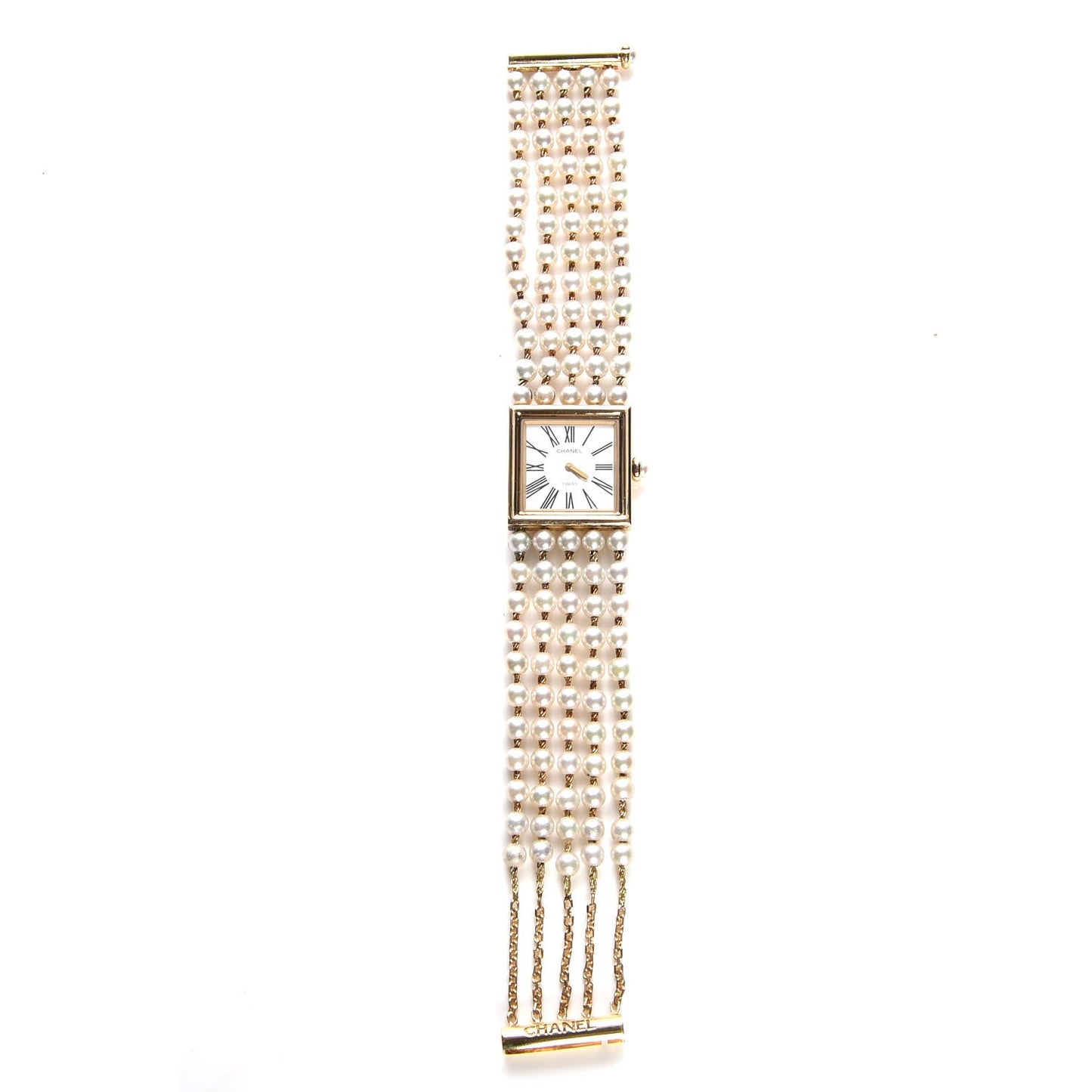 18K Yellow Gold Pearl Mademoiselle Quartz Watch