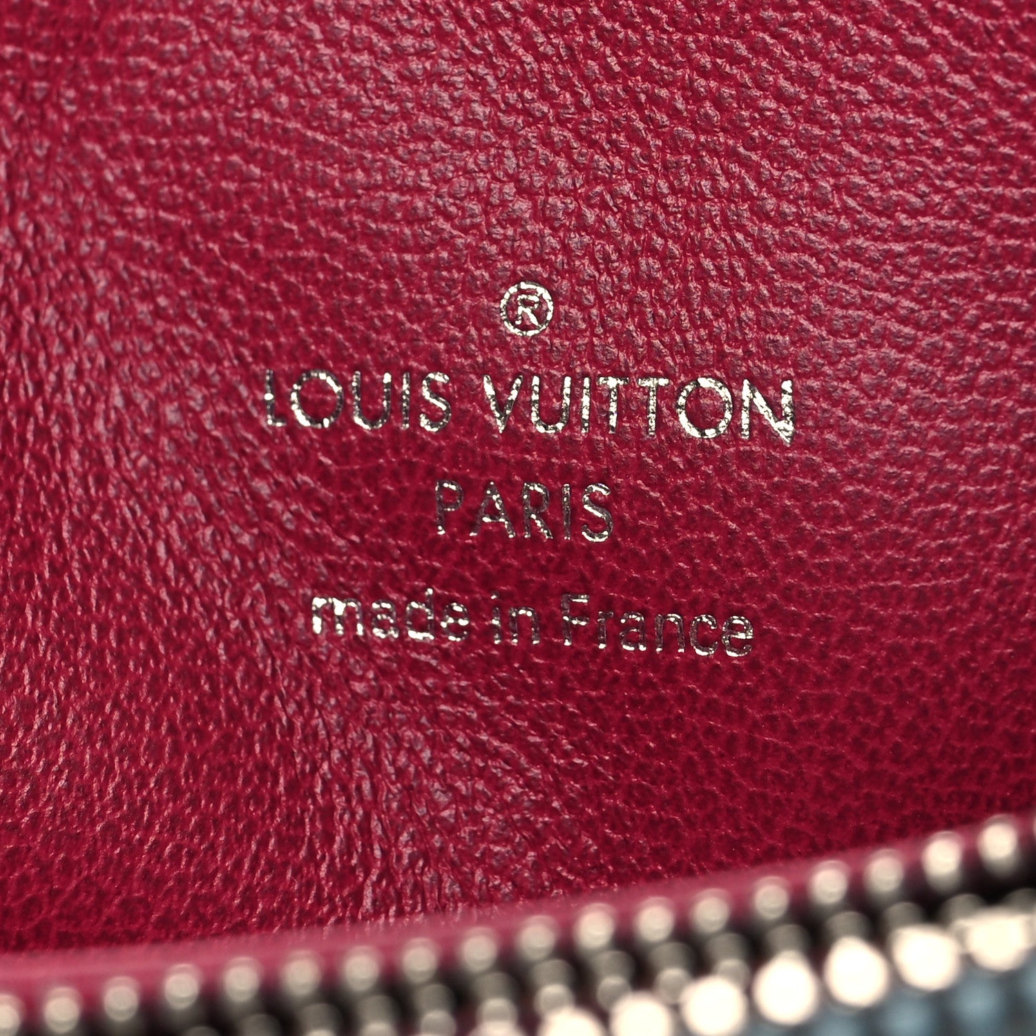 Louis Vuitton Lambskin Embossed Monogram Coussin PM Bleu 8 of 11
