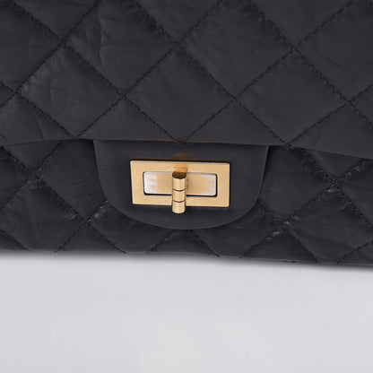 Chanel Aged Calfskin Quilted 2.55 Reissue 227 Flap Black 9 of 10